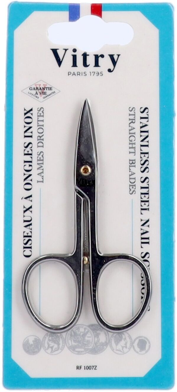 Vitry Ciseaux Ongles Lames Droites  R.1007