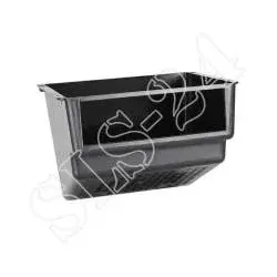 Universal 1-DIN Unterbauhalterung für Autoradios Radio / DVD Player mit 130 m...