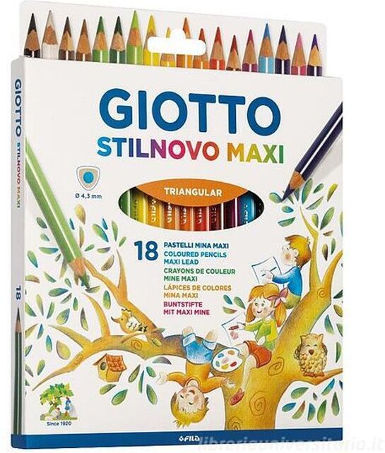 Etui 18 Crayons Giotto Stilnovo Maxi