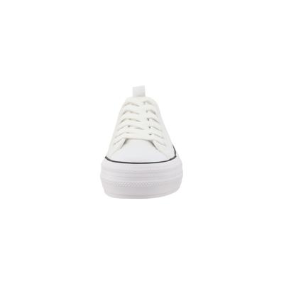 Sneaker TOM TAILOR "Tom Tailor Sneaker Low", Damen, Gr. 42, weiß, Leder, Schuhe Sneaker
