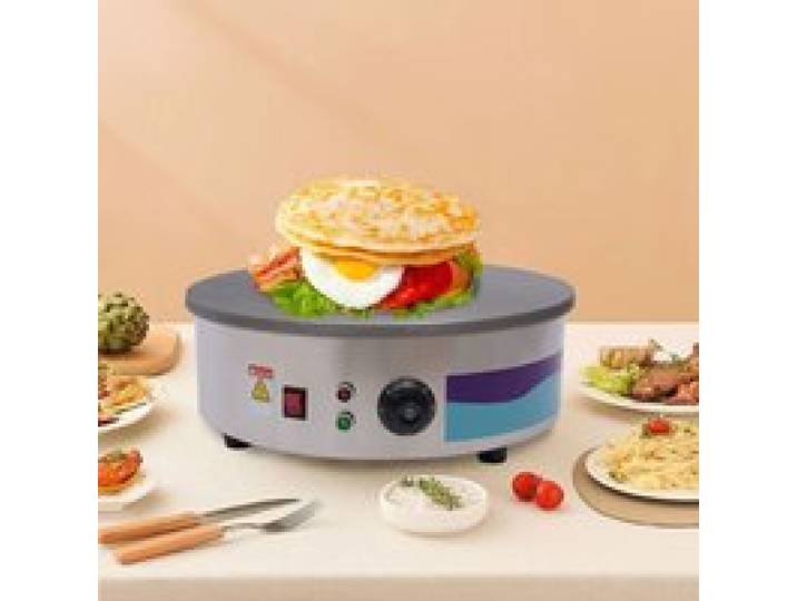 17.72 inch Appareil à Crepiere electrique SX-450P -Plaque de 45 cm - 2800 W - Pour crêpes pancakes omelettes jambon palaté