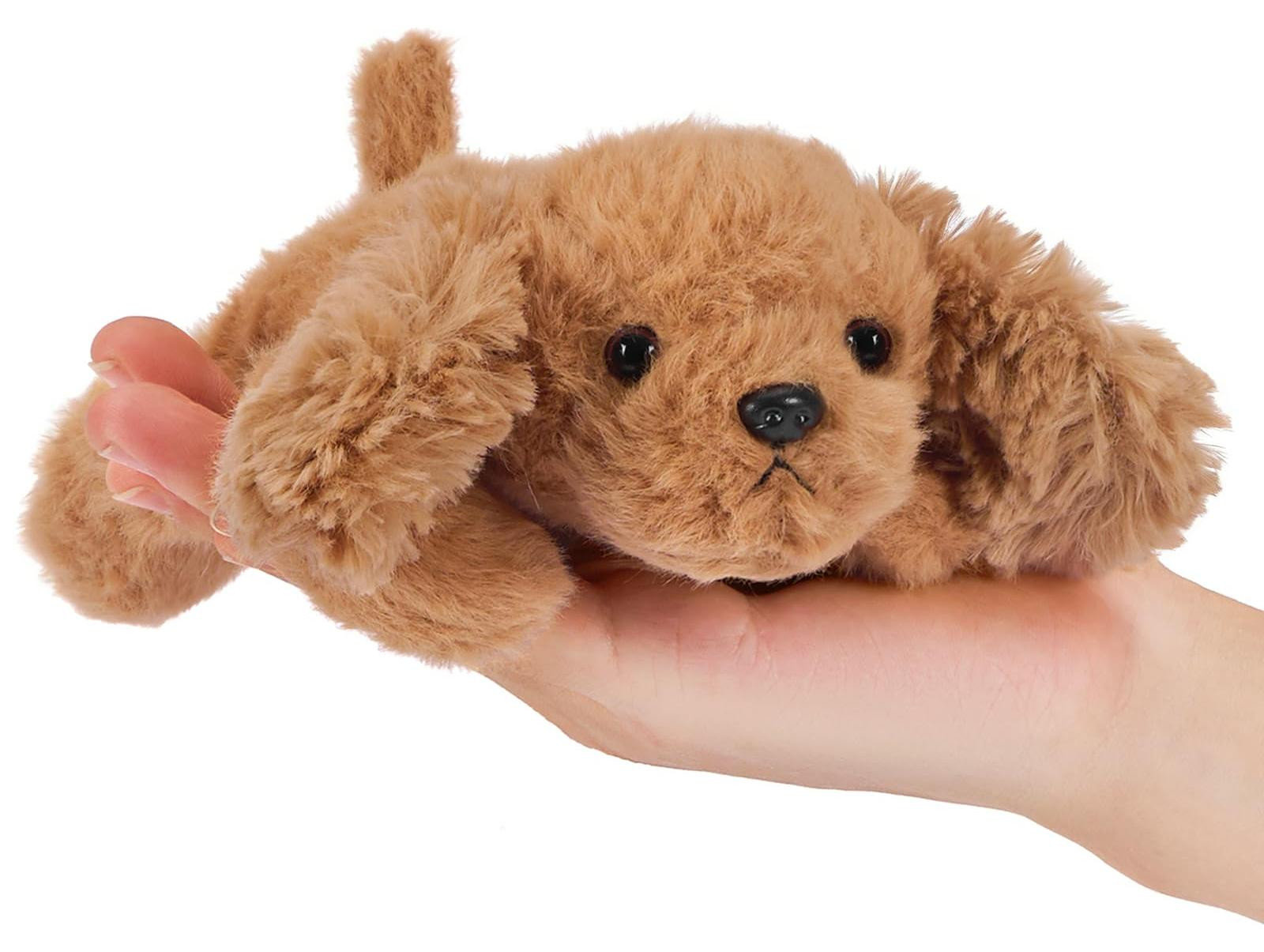 Zachte Pluche Golden Retriever knuffel voor decoratie, 22 cm