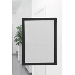 magnetoplan Magnetrahmen selbstklebend A5 schwarz