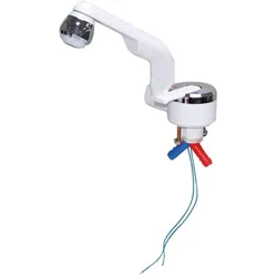 Barwig, Schlauchanschluss + Schlauchverbinder, 20000-230 Einhebel-Mischarmatur Schlauch-Anschluss 10 mm Weiss, Chrom (10 mm)