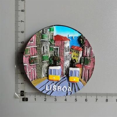 Uplift Treasures Portugal Souvenir Fridge Magnet Resin Travel Collection lisboa
