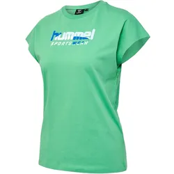 hummel hmlLGC JASIRA T-Shirt Damen 6109 - green spruce XS