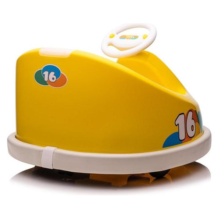 Lean Toys Elektroauto für Kinder Shark XMX621, gelb (LT9789)