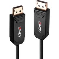 Fibre Optic Hybrid DisplayPort 2.0 UHBR10 Kabel schwarz, 20 Meter, AOC-Kabel, 8K 60Hz