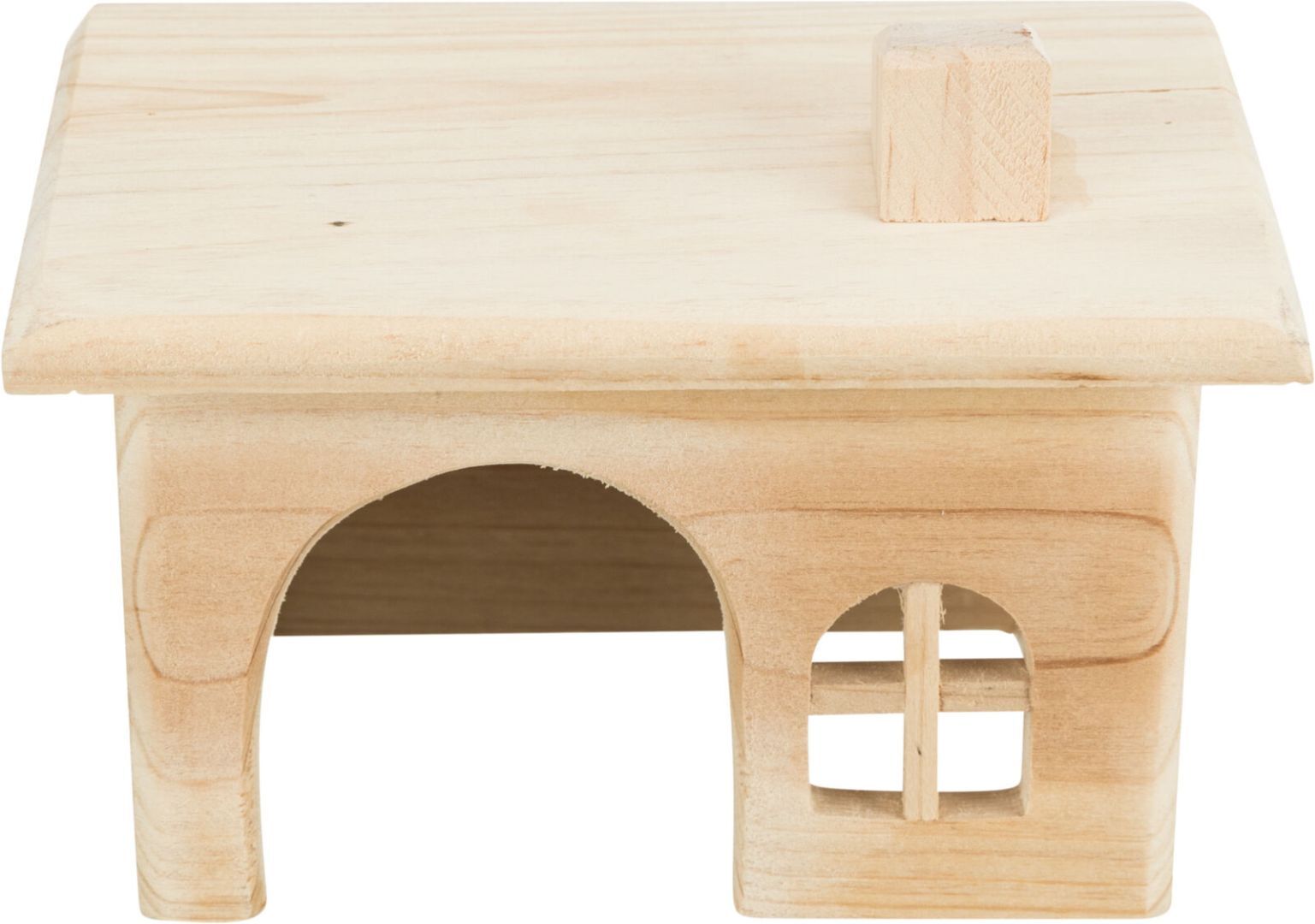 TRIXIE Haus, nagelfrei, Hamster, Holz, 15 x 11 x 15 cm