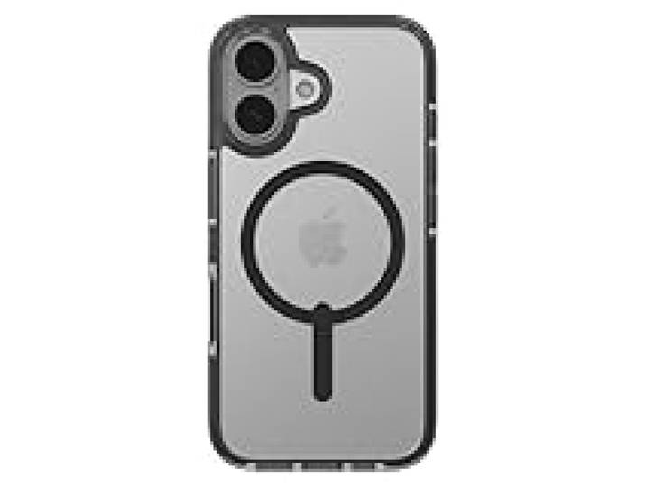 ZAGG Santa Cruz Snap Coque en Graphène pour iPhone 16 Pro [6.3 Pouces], Compatible MagSafe, Anti-jaunissement, Résistant aux Rayures, Design Mince, Coque Anti-Choc (Noir)