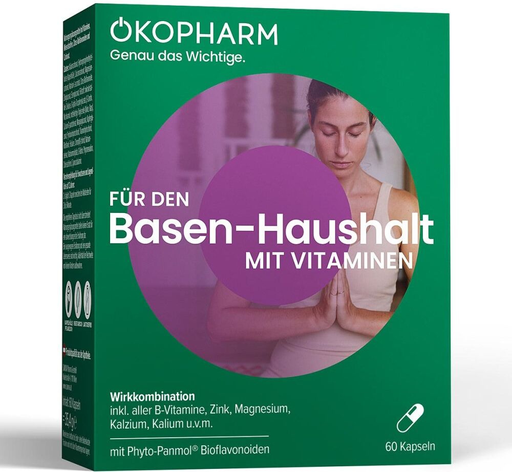 Ökopharm für den Basen-Haushalt mit Vitaminen Kapseln 60stk