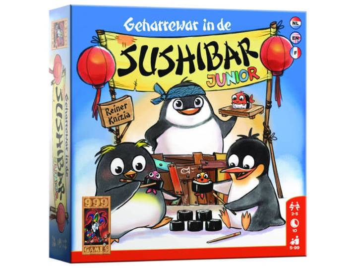 999 Games Geharrewar in de Sushibar Junior