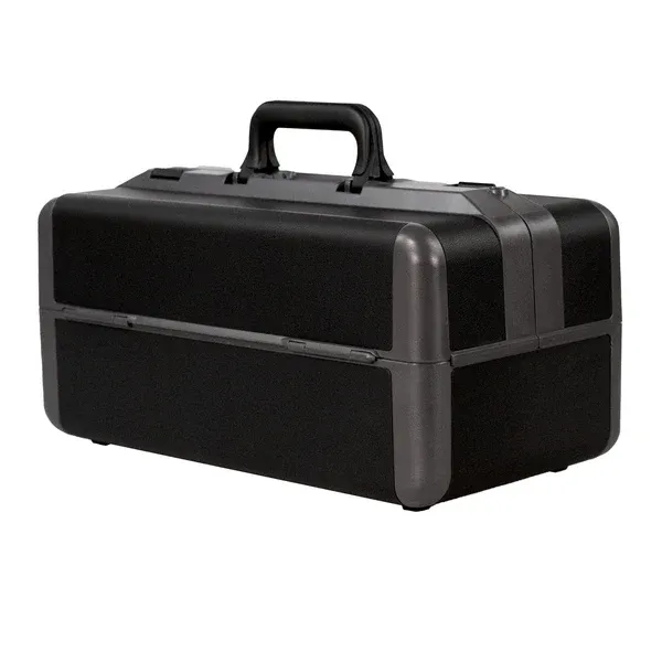 Arztkoffer Dürasol IDEAL klein, 44 x B 24 x H 22 cm, Kunstleder-Besatz Schwarz 2220