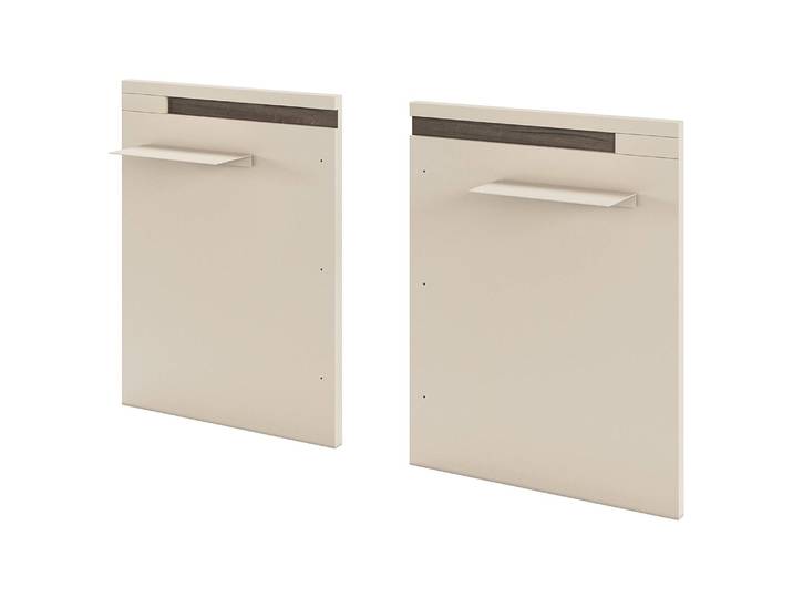 Paneel Luana 64 x 83 x 20cm Beige/Kaschmir ohne Beleuchtung