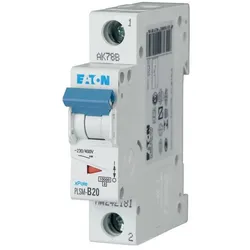 Eaton Leitungsschutzschalter, Kennlinie C, 1-polig, 20A - PLSM-C20-MW (242207)