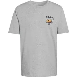 ADIDAS Herren Shirt SNACK COOKIE GRAFIK, Größe M in Grau Grau