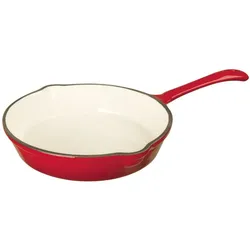 Kinghoff ENAMELED cast iron pan 20cm KH-2261, Pfanne + Kochtopf, Rot