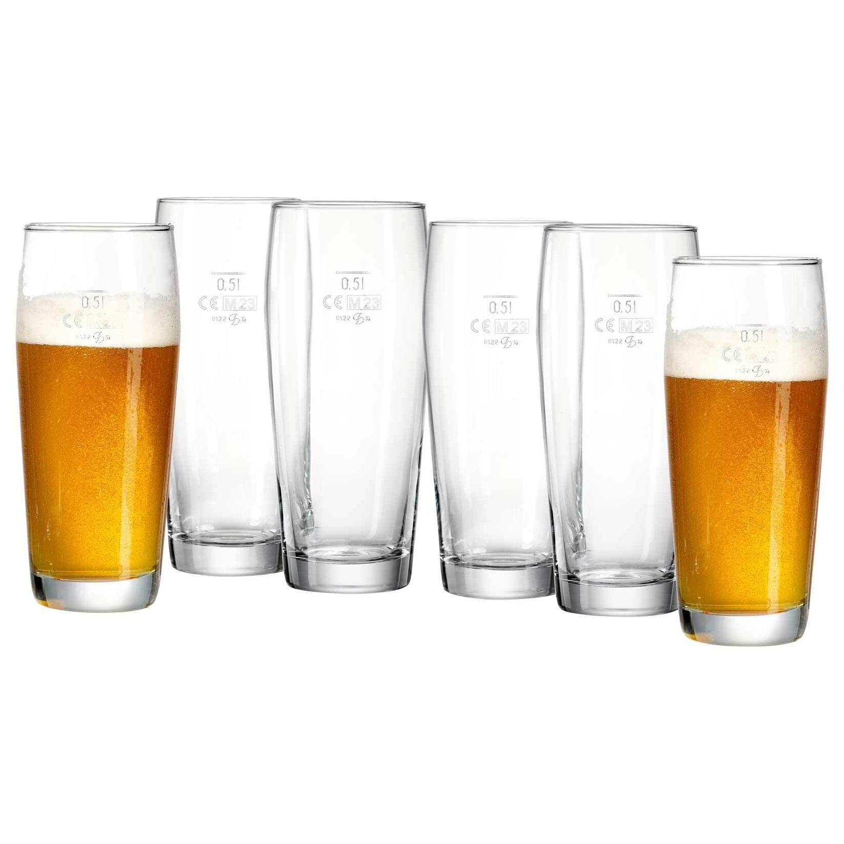 Ritzenhoff & Breker Biergläser Willi 0,5 Liter 6er Set