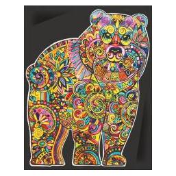 ColorVelvet Ausmalbild "Samt" (47x35 cm): Bär (71633705)