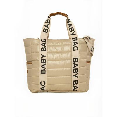 Handtasche BAGMORI "BAG mori Bag Bagmori Diaper Bag", Damen, Gr. onesize, mink, Obermaterial: 100% Polyester, Taschen Handtasche