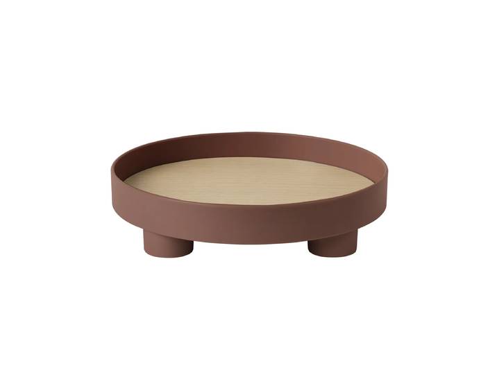Muuto - Platform Tablett, dunkelrot