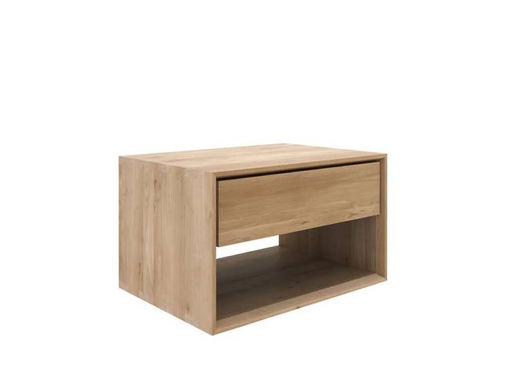 Ethnicraft Nordic II Nachttisch Oak wax oil 1 Schachtel 57 cm