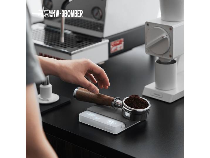 Balance à café intelligente MHW-3BOMBER, minuterie 2kg/0.1g, balance de cuisine de haute précision, goutte à goutte, balance à café expresso, outils de Barista à domicile