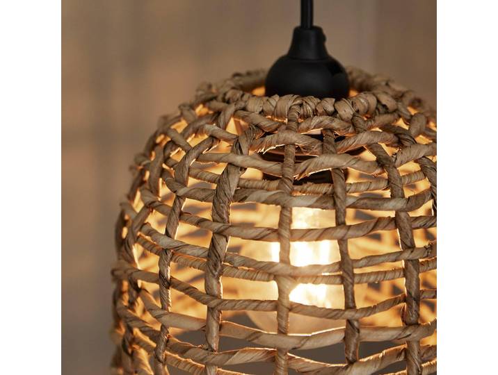 PR Home Außenlichterkette Mini Cebu, Lampakanay, 5-flg., 650 cm IP44 Cebu, Holz hell