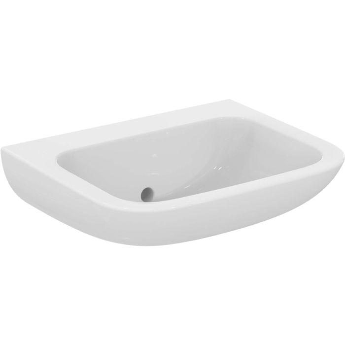 Ideal Standard Contour 21 Handwaschbecken E232801 ohne Hahnloch, ohne Überlauf, 60x47x19,5cm, weiß