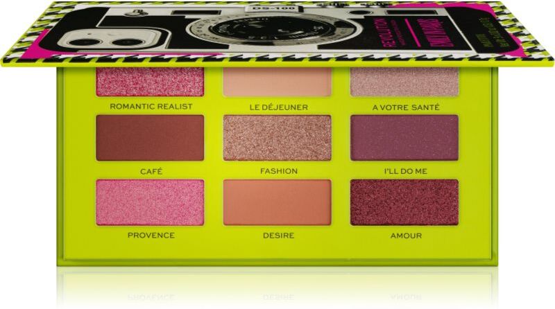Revolution X Emily In Paris eyeshadow palette shade Camera Queen 6.3 g