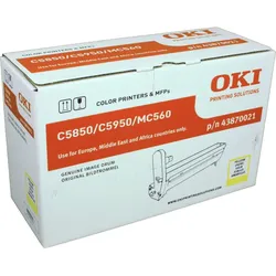 Oki Trommel 43870021 C11 yellow