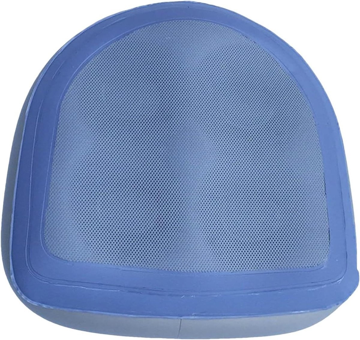 Blauw Opblaasbaar Zitkussen met Zuignappen voor Extra Ondersteuning