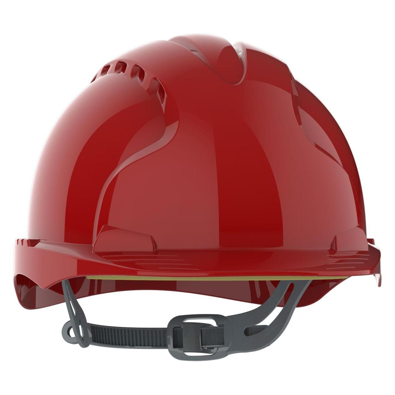 Jsp Evo 2 Mid Peak, belfteter roter Helm Slip Ratchet (47596278)