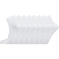 8er Pack ENDURANCE Mallorca Quarter Socken 1002 - white 35-38