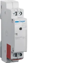 Hager EP411 Elektronischer Fernschalter 1S 8 bis 24V AC/DC