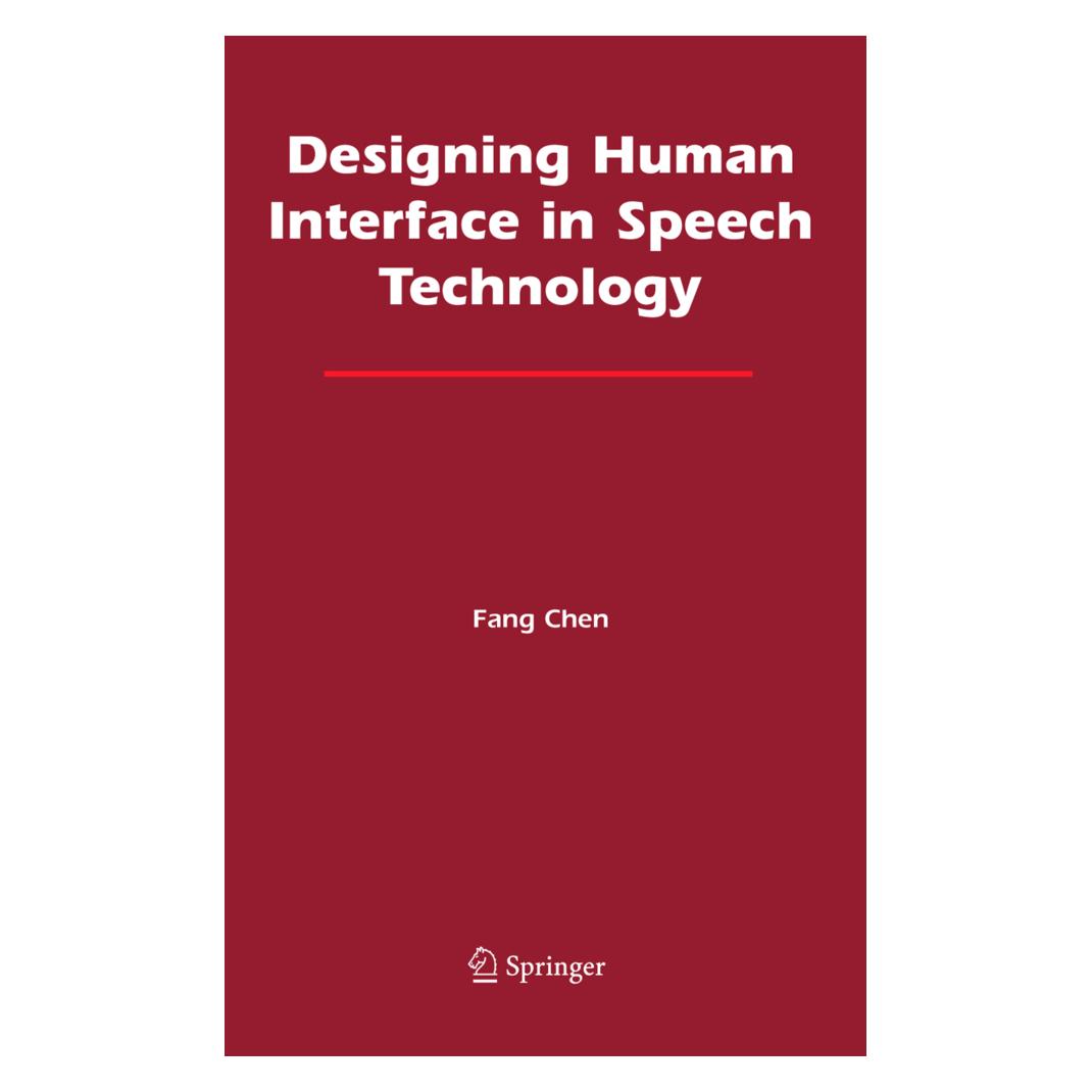 Springer Designing Human Interface in Speech Technology (Englisch, Softcover, Fang Chen) (55379779)