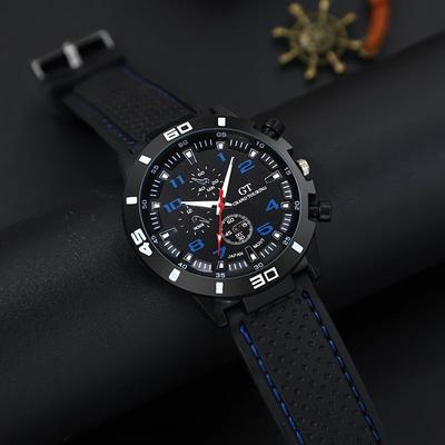 Modern Mode Marketplace Mens Quartz Watch Gift Set, Stylish Christmas Gift For Men a
