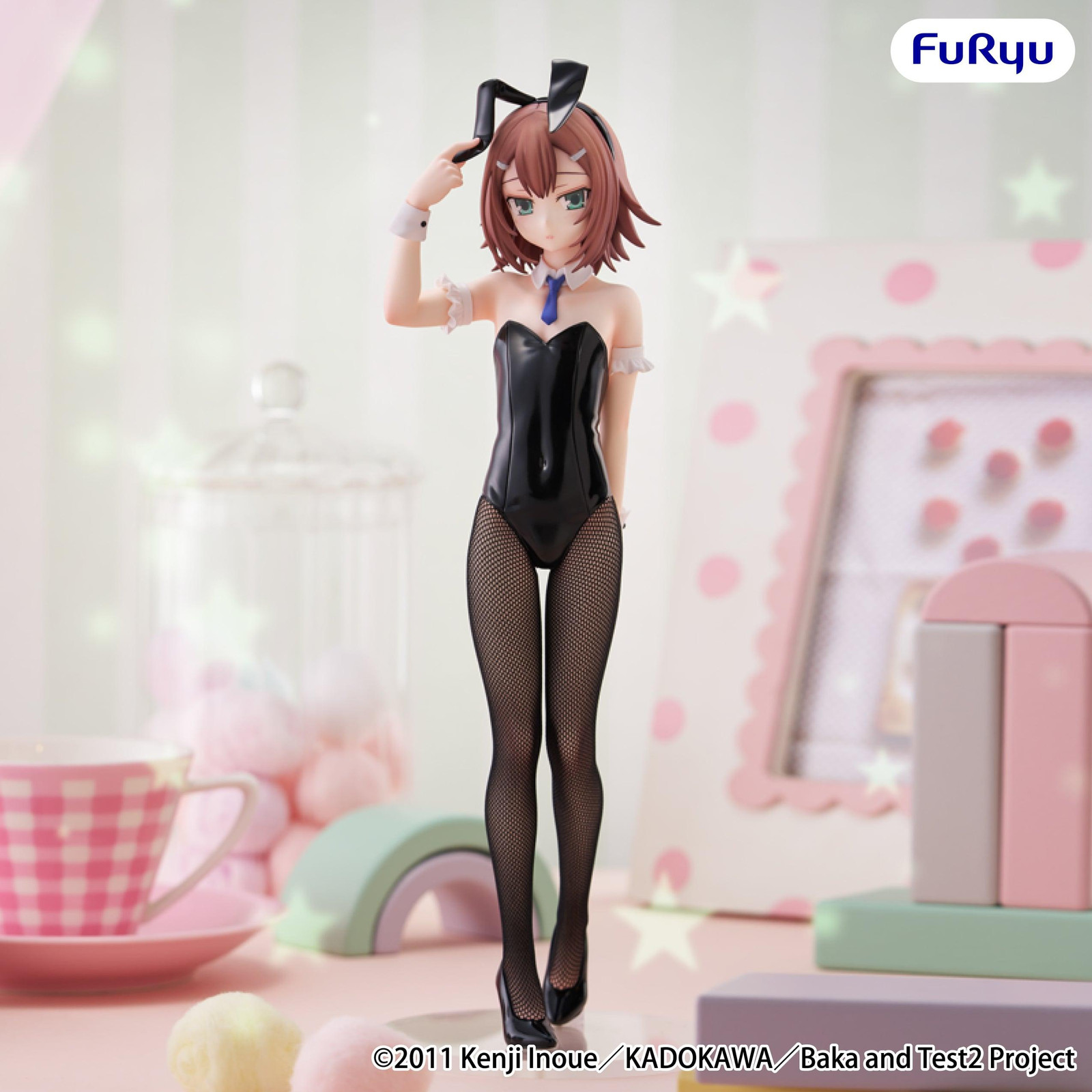 FuRyu Baka and Test Kinoshita Hideyoshi Bicute Bunnies Figuur, 28 cm
