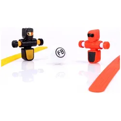 Tomy FoosBots Starter Set 2 Bots Ball 2 Tore BLK