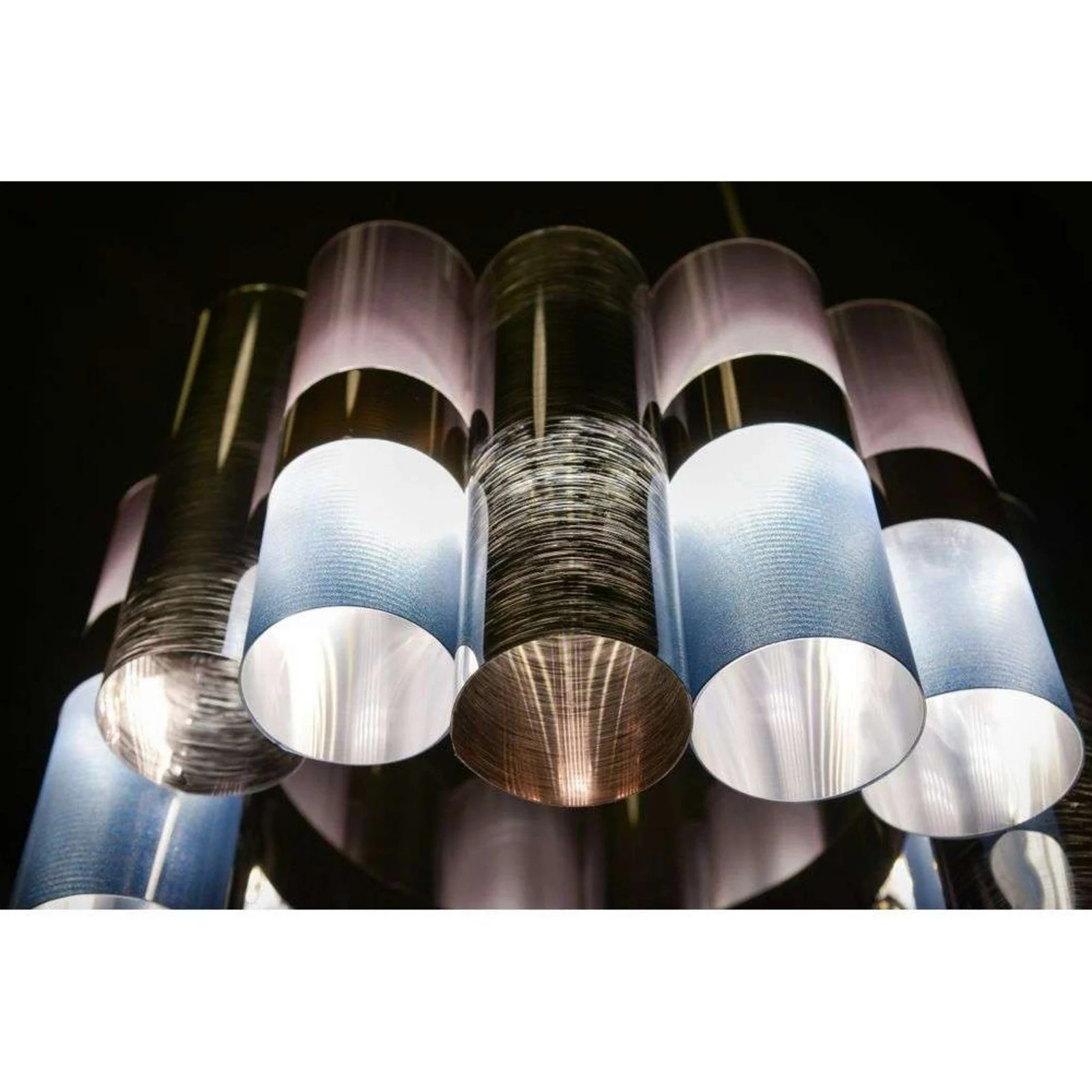Slamp La Lollo Hanglamp XL Gradient - Cilinder vorm - Kunststof - LED