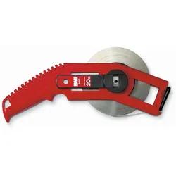 BMI Weißlackiertes Bandmaß, gedruckte Teilung, Breite 13 mm, Länge 30 m