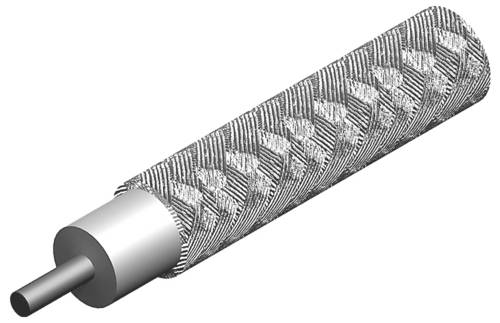 Telegärtner 100013033 Koaxialkabel 50Ω 25m