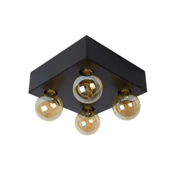 Lucide 30174/04/30 Deckenleuchte Surtus 4x60W | E27