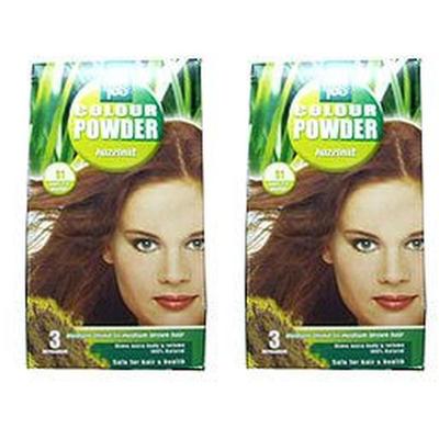 Hennaplus Colour Powder hazelnut 51 2x 2x100 g Pulver