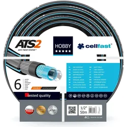 Cellfast, Gartenschlauch, Hobby (50 m, 12.70 mm)