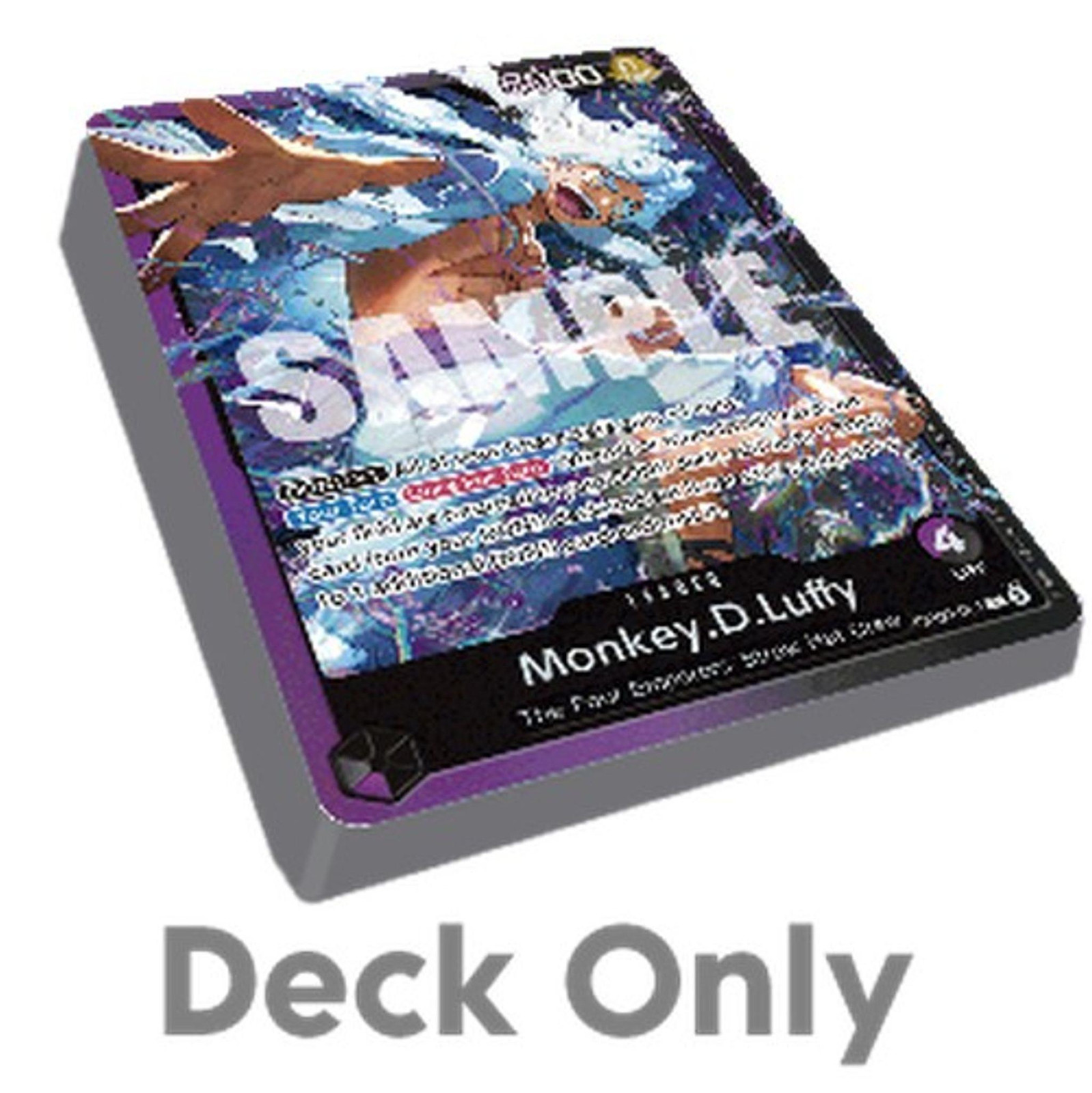 Bandai One Piece Starter Deck Purple Black Monkey.D.Luffy Deck Pack