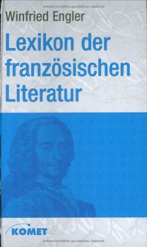 Winfried Engler - Lexikon der französischen Literatur - Preis vom 13.10.2026 11:25:28 h