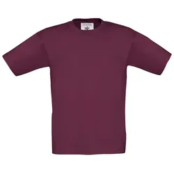 B&C Kinder T-Shirt TK300 burgundy 5/6 (110/116)
