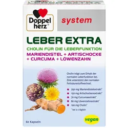 Doppelherz Leber Extra System Kapseln 60 St