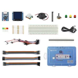 Waveshare ESP32-C6 Zero-Basic-Kit, OLED 1,5 Zoll, PIR Sensor, RGB LED Modul, Wi-Fi 6, Bluetooth 5